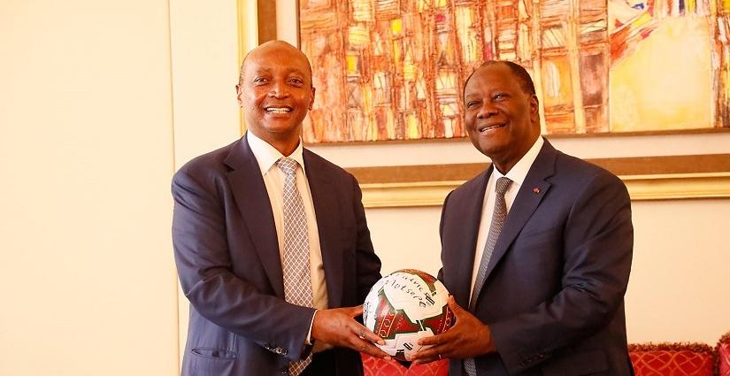 La CAF et la Côte d’Ivoire vont signer l’accord-cadre pour l’organisation de la 34e édition de la CAN à Abidjan La CAF et la Côte d’Ivoire vont signer l’accord-cadre pour l’organisation de la 34e édition de la CAN à Abidjan