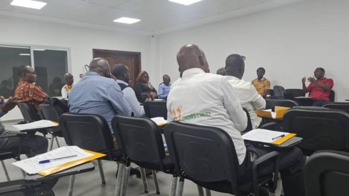 11ᵉ congrès de l'UNJCI, les participants donnent quitus au président sortant pour sa gestion, l'élection prévue samedi 11ᵉ congrès de l'UNJCI, les participants donnent quitus au président sortant pour sa gestion, l'élection prévue samedi