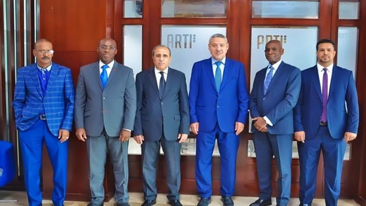 Une mission de l'Autorité de Régulation et d'Organisation des transports routiers de Mauritanie à l'ARTI pour la mise en place d'une coopération technique Une mission de l'Autorité de Régulation et d'Organisation des transports routiers de Mauritanie à l'ARTI pour la mise en place d'une coopération technique