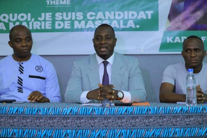 Côte d'Ivoire : Municipales 2023 à Massala, en attendant la désignation du candidat du RHDP, Kader Fofana de Force 2020 annonce sa candidature Côte d'Ivoire : Municipales 2023 à Massala, en attendant la désignation du candidat du RHDP, Kader Fofana de Force 2020 annonce sa candidature