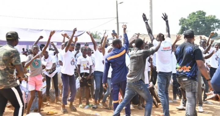 Régionales 2023 dans le Lôh-Djiboua, Chefs traditionnels, élus, femmes, jeunes font bloc derrière Amedé Kouakou Régionales 2023 dans le Lôh-Djiboua, Chefs traditionnels, élus, femmes, jeunes font bloc derrière Amedé Kouakou