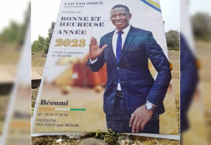 Béoumi, il paie 250 000 f à la mairie pour poser des panneaux d'affichage et est empêché par la municipalité de les installer Béoumi, il paie 250 000 f à la mairie pour poser des panneaux d'affichage et est empêché par la municipalité de les installer
