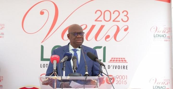 Le PCA de la LONACI annonce un accroissement du chiffre d'affaires qui est passé de 92 milliards de FCFA à 2018 à 400 milliards de FCFA en 2022 Le PCA de la LONACI annonce un accroissement du chiffre d'affaires qui est passé de 92 milliards de FCFA à 2018 à 400 milliards de FCFA en 2022