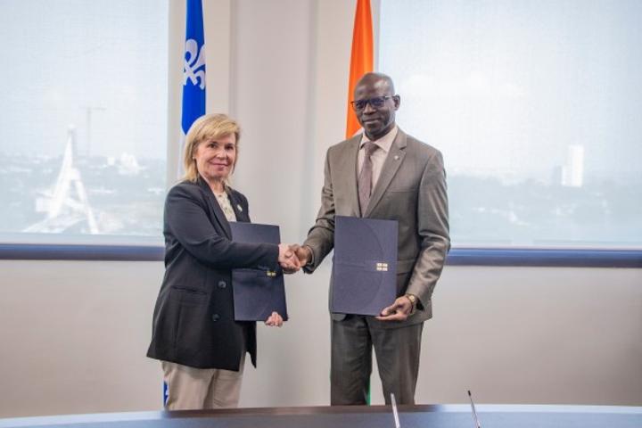 Mobilité des étudiants, signature d'un protocole d'accord entre Abidjan et Québec