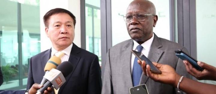 Au sortir d'un entretien avec Kafana, Wang Heming du PC chinois affirme : « Sous la direction du RHDP, la Côte d'Ivoire a enregistré de grandes réalisations »