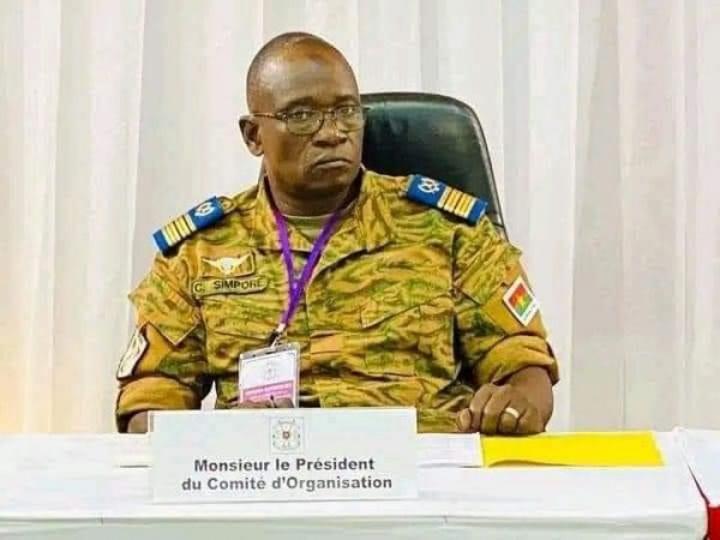 Le colonel major Célestin Simporé, nouveau Chef d'Etat-Major Général des Armées