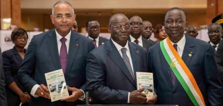 Le Vice-président Koné au côté du Premier ministre Achi à Yamoussoukro pour la session ordinaire du Sénat Le Vice-président Koné au côté du Premier ministre Achi à Yamoussoukro pour la session ordinaire du Sénat
