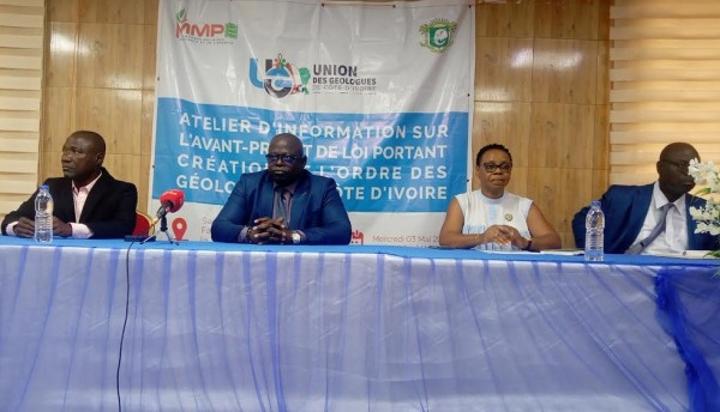 Pour une gestion efficiente et rationnelle du sous-sol ivoirien, l'Ordre des Géologues va bientôt voir le jour Pour une gestion efficiente et rationnelle du sous-sol ivoirien, l'Ordre des Géologues va bientôt voir le jour