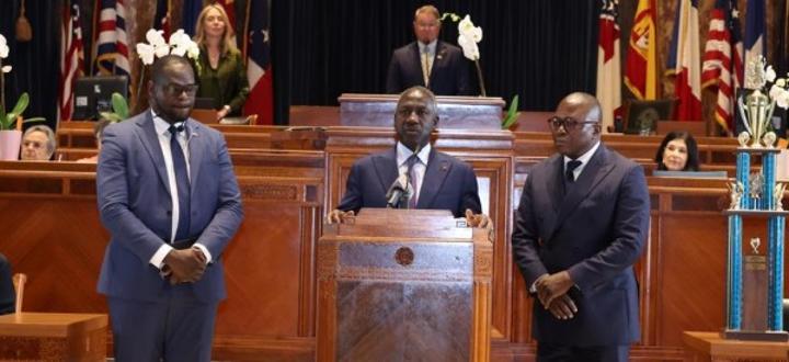 USA, Adama Bictogo en Louisiane, s'adresse pour la première fois aux Sénateurs et aux représentants du 18ᵉ Etat USA, Adama Bictogo en Louisiane, s'adresse pour la première fois aux Sénateurs et aux représentants du 18ᵉ Etat