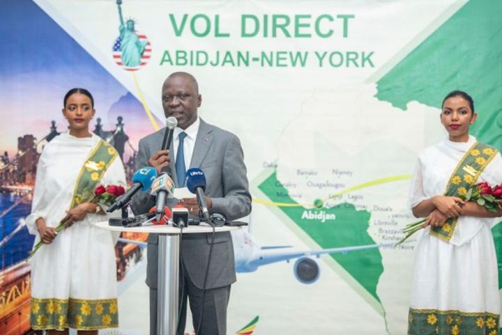 Côte d'Ivoire-USA : Reprise effective des vols directs d'Abidjan vers New York, le premier avion a décollé avec plus de 200 passagers Côte d'Ivoire-USA : Reprise effective des vols directs d'Abidjan vers New York, le premier avion a décollé avec plus de 200 passagers
