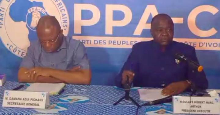 Gbagbo radié de la liste électorale depuis 2020, pour Oulaye, cela fait peser de réels risques sur les prochaines élections au Pays, ce que le PPA-CI prévoit de faire