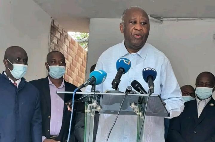 Après sa réclamation, Gbagbo réfute sa condamnation dans l'affaire du casse de la BCEAO et prêt à se battre pour son nom Après sa réclamation, Gbagbo réfute sa condamnation dans l'affaire du casse de la BCEAO et prêt à se battre pour son nom