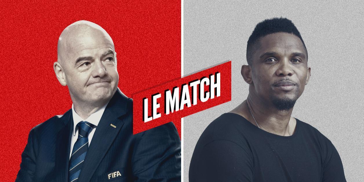 Samuel Eto’o et Gianni Infantino, les meilleurs ennemis du foot ? Samuel Eto’o et Gianni Infantino, les meilleurs ennemis du foot ?