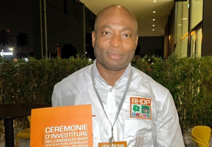 Après son investiture, Charles Gnaoré promet à Ouattara une victoire éclatante aux municipales à N'douci Après son investiture, Charles Gnaoré promet à Ouattara une victoire éclatante aux municipales à N'douci
