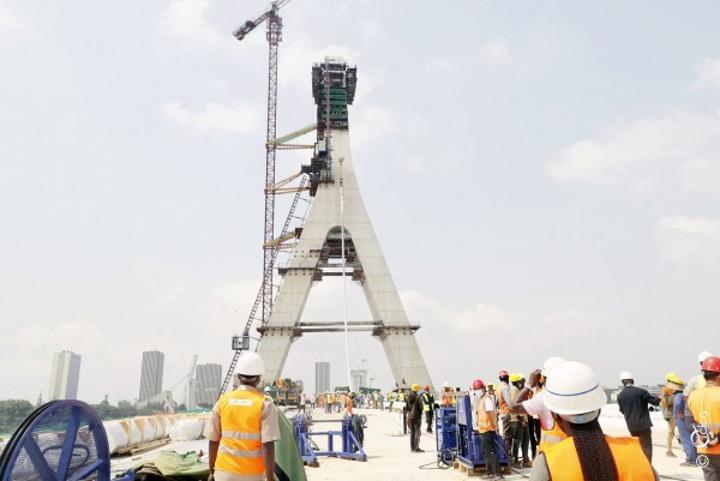 Reportée suite au décès du Président Bédié, l'ouverture à la circulation du cinquième pont est prévue samedi Reportée suite au décès du Président Bédié, l'ouverture à la circulation du cinquième pont est prévue samedi