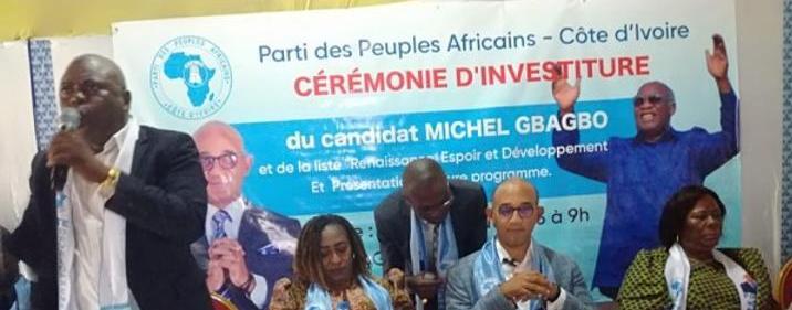 Michel Gbagbo investi, Konaté Navigué affirme que l'élection municipale à Yopougon est une bataille entre Gbagbo et Ouattara Michel Gbagbo investi, Konaté Navigué affirme que l'élection municipale à Yopougon est une bataille entre Gbagbo et Ouattara