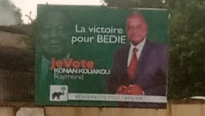 Affaire d'affiche d'un candidat du PDCI à Toumodi, le concerné saisit la CEI et porte plainte contre X Affaire d'affiche d'un candidat du PDCI à Toumodi, le concerné saisit la CEI et porte plainte contre X