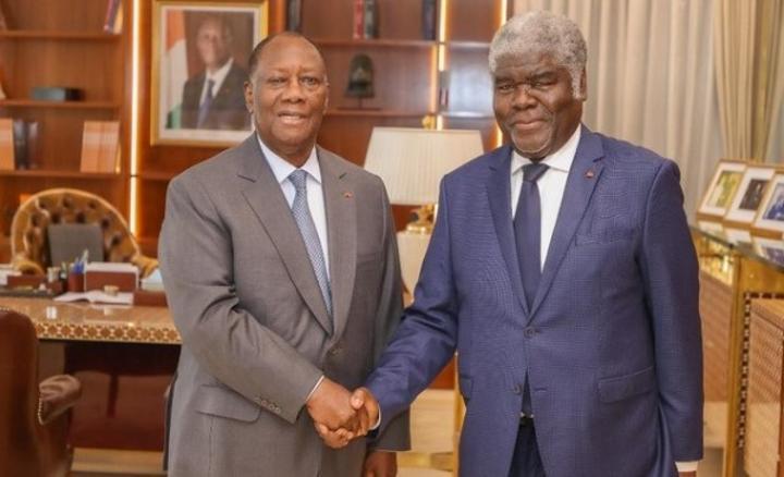 Après sa nomination, voici les premiers mots de Robert Beugré Mambé au sortir de son entretien avec Alassane Ouattara Après sa nomination, voici les premiers mots de Robert Beugré Mambé au sortir de son entretien avec Alassane Ouattara