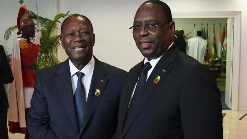 le Sénégalais Macky Sall reçu par Alassane Ouattara le Sénégalais Macky Sall reçu par Alassane Ouattara