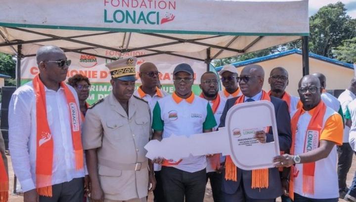 Promotion de l'éducation, les Fondations LONACI et Magic System dotent le village de Kouadio-Kouma d'une école primaire de six classes Promotion de l'éducation, les Fondations LONACI et Magic System dotent le village de Kouadio-Kouma d'une école primaire de six classes