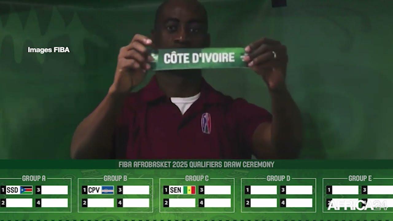 Tirage au sort des qualifications à l'AfroBasket 2025 : la Côte d’Ivoire dans le groupe D