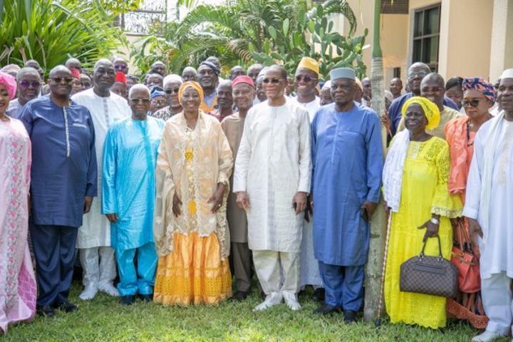 Après son élection à la tête du Sénat, Kandia Camara reçoit des hommages de Bruno Koné et des cadres de la Bagoué