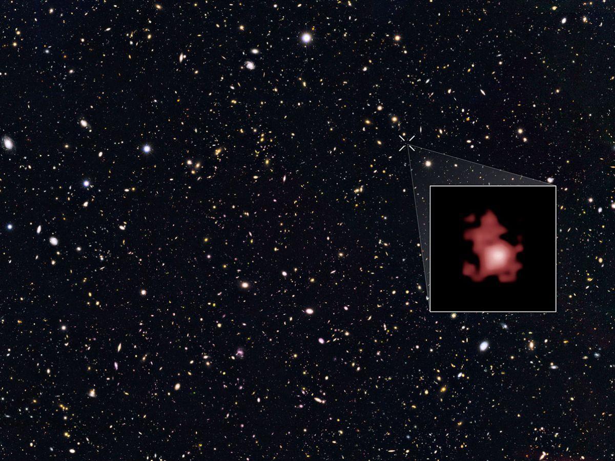 Cette découverte d'un trou noir supermassif presque aussi ancien que l'Univers remet en cause les conditions de formation de ces astres mystérieux Cette découverte d'un trou noir supermassif presque aussi ancien que l'Univers remet en cause les conditions de formation de ces astres mystérieux