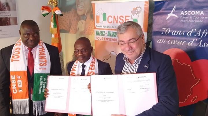 CAN 2023, pour la victoire des Éléphants, un groupe d'assurance fait don de plus de 30 millions au CNSE CAN 2023, pour la victoire des Éléphants, un groupe d'assurance fait don de plus de 30 millions au CNSE
