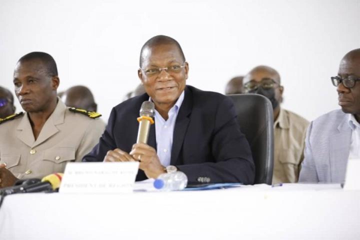 Conseil régional de la Bagoué, Bruno Koné guide l'adoption à l'unanimité du Budget 2024 lors de la 5e session Conseil régional de la Bagoué, Bruno Koné guide l'adoption à l'unanimité du Budget 2024 lors de la 5e session
