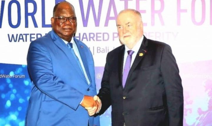 Depuis l'Indonésie le pays intègre le Conseil mondial de l'eau, l'expertise du ministre des Eaux et forêts saluée Depuis l'Indonésie le pays intègre le Conseil mondial de l'eau, l'expertise du ministre des Eaux et forêts saluée