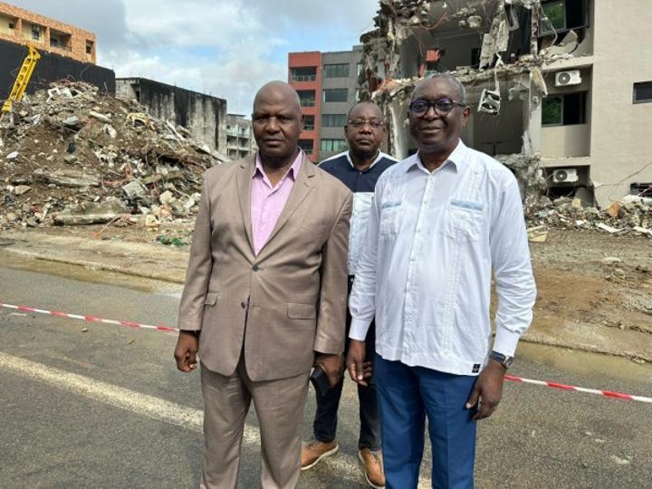Nouvel effondrement d'immeuble à Abidjan, l'Ordre des architectes crie son amertume: Nouvel effondrement d'immeuble à Abidjan, l'Ordre des architectes crie son amertume: