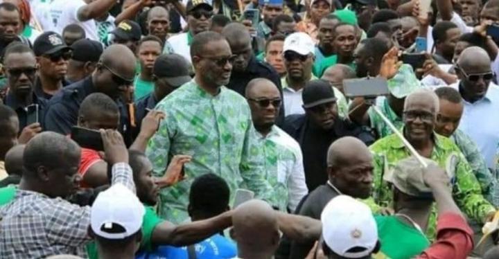 Depuis Soubré, Tidjane Thiam «la gouvernance, ce n'est pas seulement la fierté d'être élu ou de se maintenir au pouvoir» Depuis Soubré, Tidjane Thiam «la gouvernance, ce n'est pas seulement la fierté d'être élu ou de se maintenir au pouvoir»
