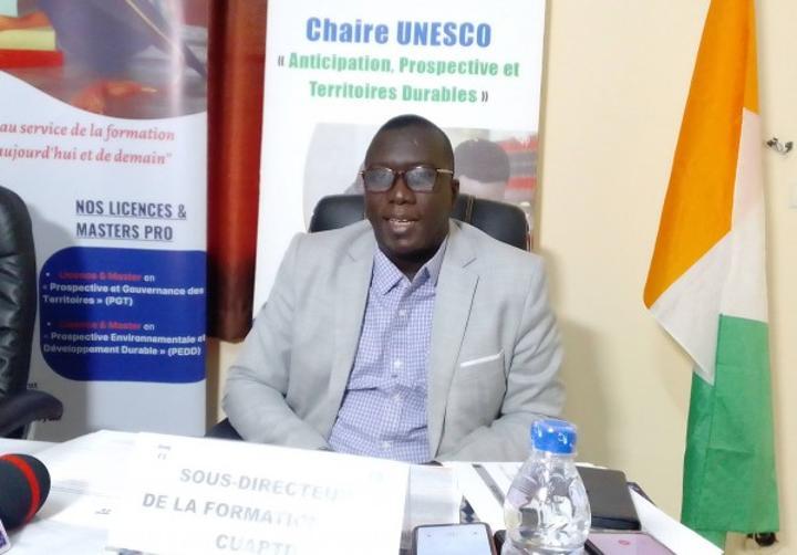 Bouaké, deux formations diplômantes lancées par la Chaire UNESCO Anticipation, Prospectives et Territoire Durable de l'UAO Bouaké, deux formations diplômantes lancées par la Chaire UNESCO Anticipation, Prospectives et Territoire Durable de l'UAO