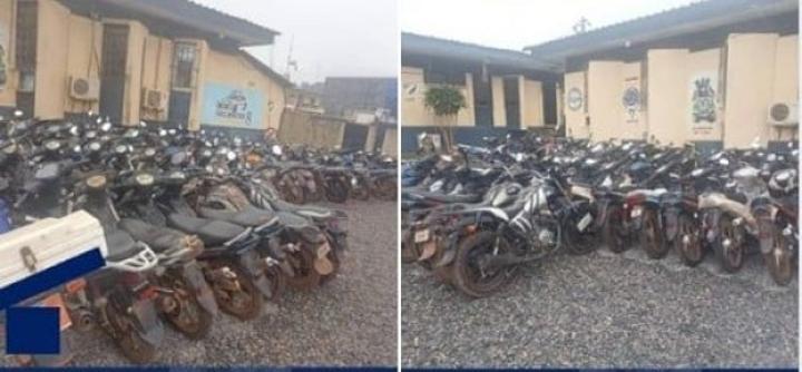 San Pedro, la Police saisit plusieurs engins à deux roues, la restitution des motos se fera sur simple présentation du casque San Pedro, la Police saisit plusieurs engins à deux roues, la restitution des motos se fera sur simple présentation du casque