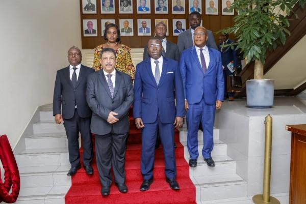 Environnement des affaires, le Sultanat d'Oman en mission de prospection des opportunités d'investissement, a échangé avec Wautabouna Ouattara Environnement des affaires, le Sultanat d'Oman en mission de prospection des opportunités d'investissement, a échangé avec Wautabouna Ouattara