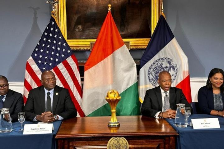Le Ministre Metch aux États-Unis à la recherche d'opportunités de coopération dans le domaine des sports Le Ministre Metch aux États-Unis à la recherche d'opportunités de coopération dans le domaine des sports