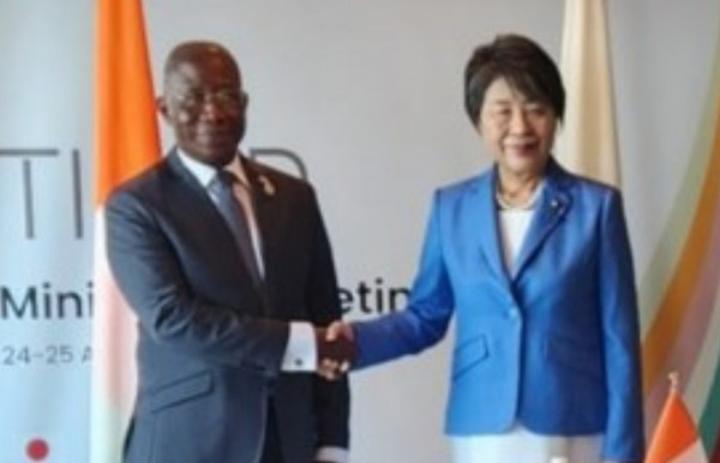 Tokyo, préparatifs de la TICAD 9, Léon Kacou Adom vend les potentialités économiques ivoiriennes aux investisseurs japonais Tokyo, préparatifs de la TICAD 9, Léon Kacou Adom vend les potentialités économiques ivoiriennes aux investisseurs japonais