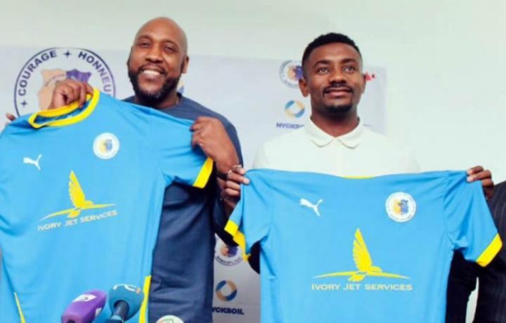 Salomon Kalou fait son entrée au Conseil d'Administration du Sporting de Gagnoa et se dit prêt à rechausser les crampons Salomon Kalou fait son entrée au Conseil d'Administration du Sporting de Gagnoa et se dit prêt à rechausser les crampons