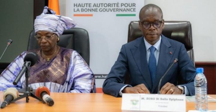 Lutte contre la corruption, mission à Abidjan, la présidente du Conseil Consultatif de l'UA « La tâche n'est pas facile, c'est un travail de longue haleine » Lutte contre la corruption, mission à Abidjan, la présidente du Conseil Consultatif de l'UA « La tâche n'est pas facile, c'est un travail de longue haleine »