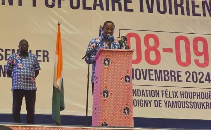 FPI, sans surprise, Affi réélu à la tête d'un parti divisé avec l'exclusion de cadres contestataires FPI, sans surprise, Affi réélu à la tête d'un parti divisé avec l'exclusion de cadres contestataires