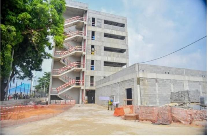 Les travaux du futur bâtiment administratif du Ministère des Sports et du Cadre de Vie avancent bien et devraient prendre fin en août 2025 Les travaux du futur bâtiment administratif du Ministère des Sports et du Cadre de Vie avancent bien et devraient prendre fin en août 2025