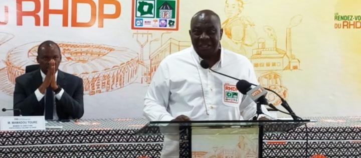 Présidentielle 2025, le RHDP se dit serein et convaincu que les Ivoiriens renouvelleront le bail avec Ouattara Présidentielle 2025, le RHDP se dit serein et convaincu que les Ivoiriens renouvelleront le bail avec Ouattara