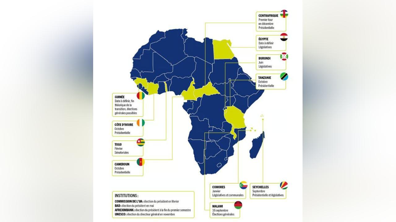 Quels sont les pays africains où se tiendront des élections en 2025 ? Quels sont les pays africains où se tiendront des élections en 2025 ?