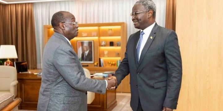 En audience chez le VP Koné, Abdoulaye Diop salue les performances économiques ivoiriennes