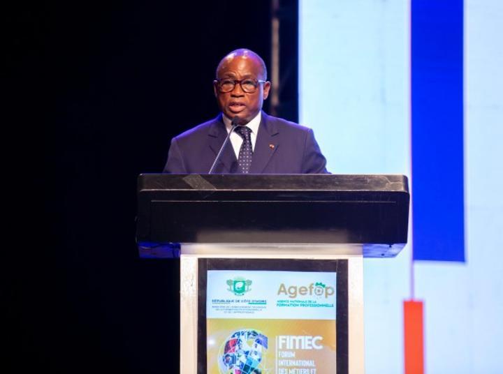 1ère édition du FIMEC, Koffi N'guessan explique comment la formation professionnelle à été réinventée pour mieux répondre aux besoins du nouveau marché du travail 1ère édition du FIMEC, Koffi N'guessan explique comment la formation professionnelle à été réinventée pour mieux répondre aux besoins du nouveau marché du travail
