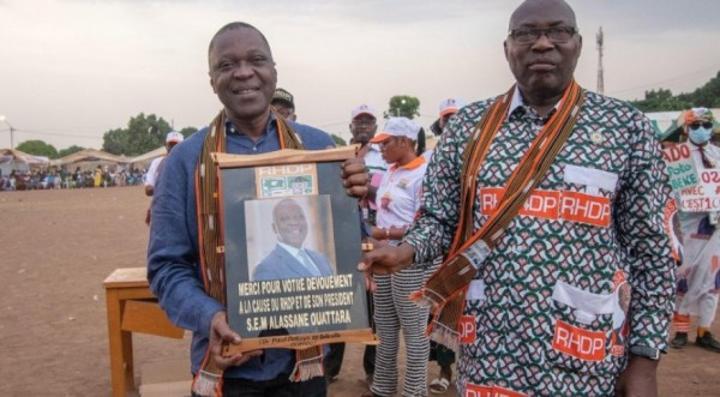 Depuis Belleville fief de Paul Dakuyo mobilisé pour ADO, Amadou Koné aux militants RHDP, « Ici à Bouaké, personne ne peut battre ADO » Depuis Belleville fief de Paul Dakuyo mobilisé pour ADO, Amadou Koné aux militants RHDP, « Ici à Bouaké, personne ne peut battre ADO »