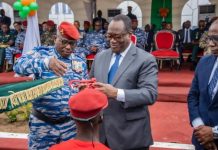 Téné Birahima Encourage L’Esprit Républicain Des Commandos Téné Birahima Encourage L'Esprit Républicain Des Commandos