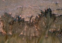 Traces Étranges Sur Mars Contiennent De L’Eau Traces Étranges Sur Mars Contiennent De L'Eau