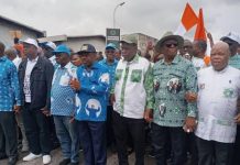 Marche du 9 août à Yopougon et soutien aux militants Marche du 9 août à Yopougon et soutien aux militants