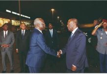 Retour d’Alassane Ouattara à Abidjan après la France Retour d'Alassane Ouattara à Abidjan après la France